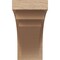 Ekena Millwork 12"W x 24"D x 24"H Classic Rockford Rough Cedar Woodgrain TimberThane Corbel, Primed Tan CORUR12X24X24ROCRCPR - alternate 6